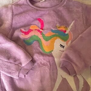 H&M Kids Unicorn Sweatshirt - Lavender